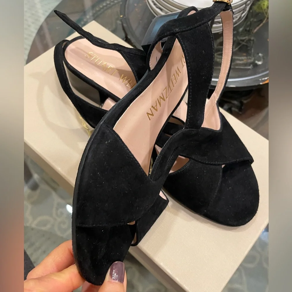 - New - Stuart Weitzman strap sandal - Picture 2 of 6